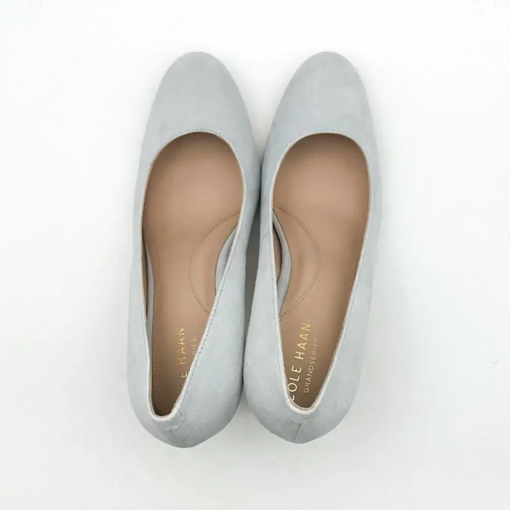 Cole Haan Womens Gabbie Pumps Size 5.5 Light Grey Blue NWOB